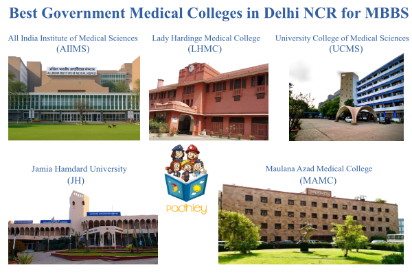 Best Government Medical Colleges in Delhi NCR for MBBS